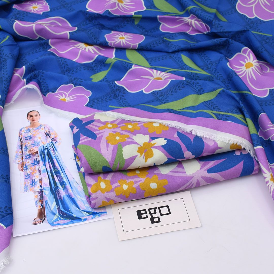 Ego Linen Viscose 3-Piece Unstiched