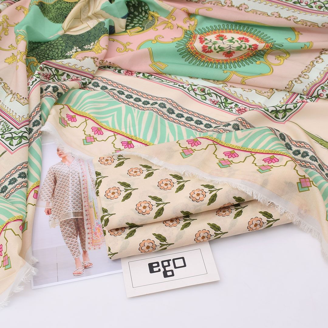 Ego Linen Viscose 3-Piece Unstiched