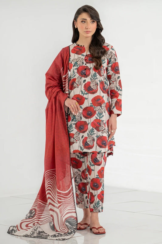 Ego Linen Viscose 3-Piece Unstiched