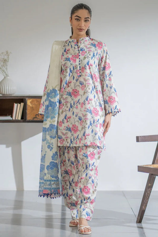 Ego Linen Viscose 3-Piece Unstiched