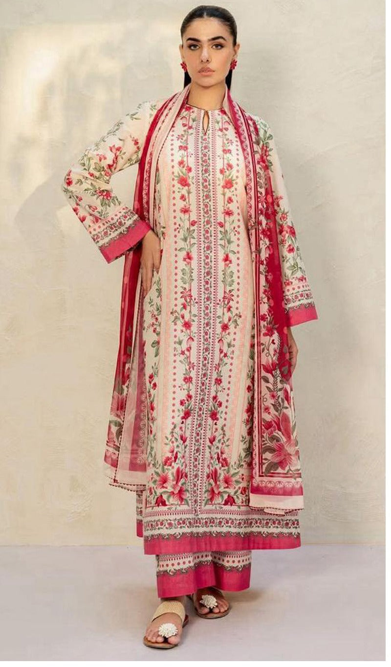 Jazmin Linen Viscose 3-Piece Unstiched