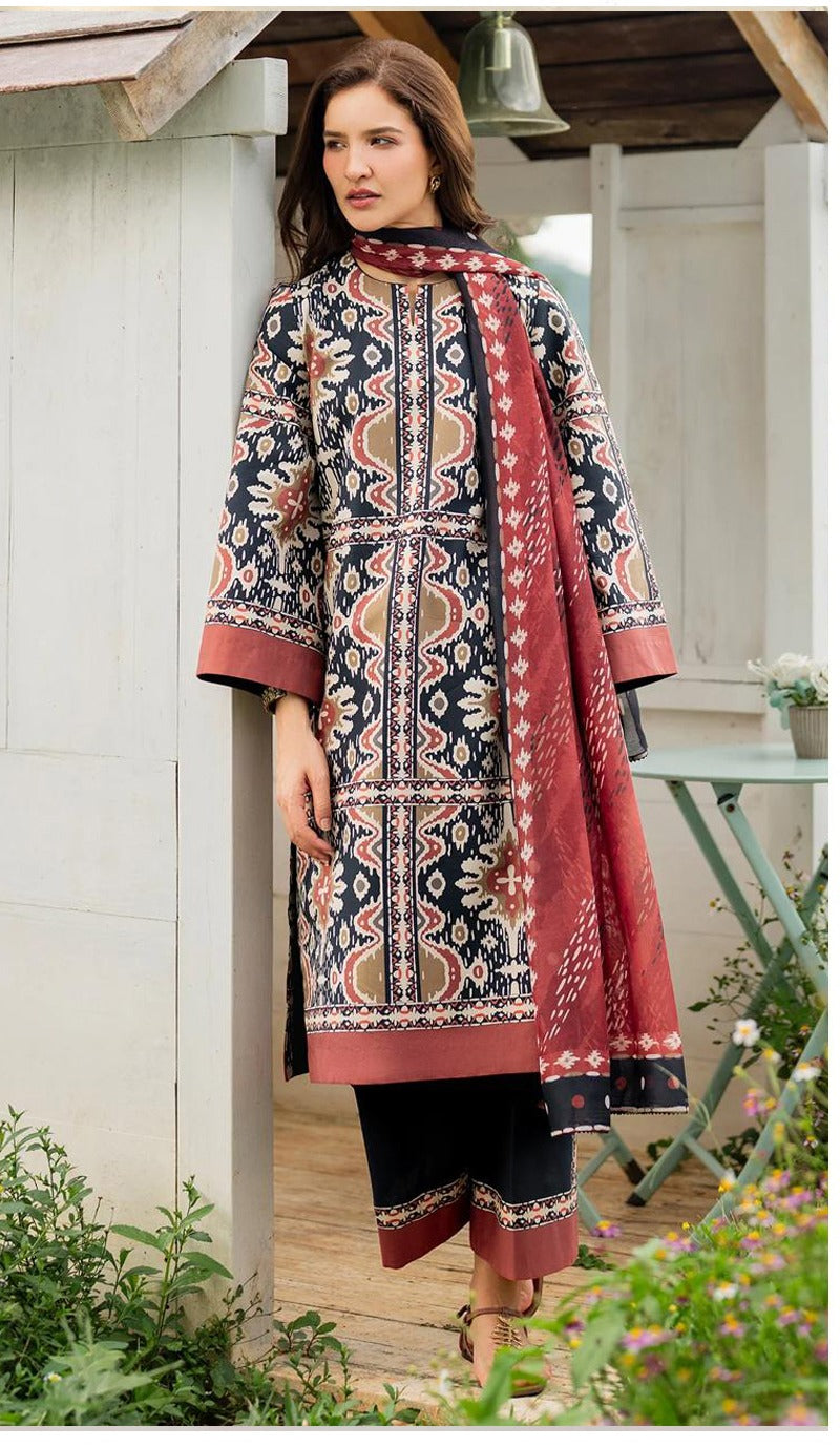 Jazmin Linen Viscose 3-Piece Unstiched