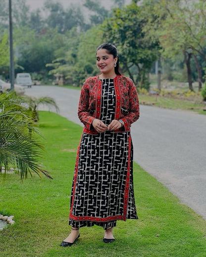 Bin Saeed Khaddar 3-Piece Unstiched