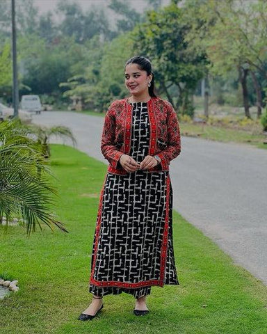 Bin Saeed Khaddar 3-Piece Unstiched