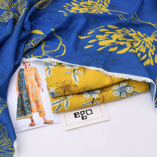 Ego Linen Viscose 3-Piece Unstiched