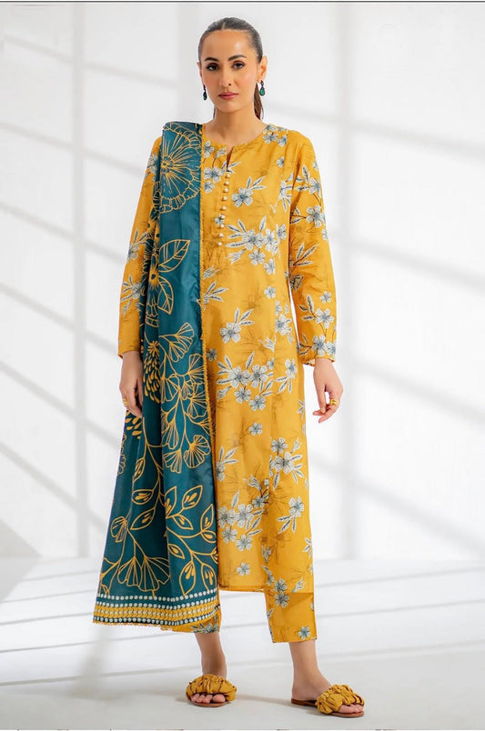 Ego Linen Viscose 3-Piece Unstiched