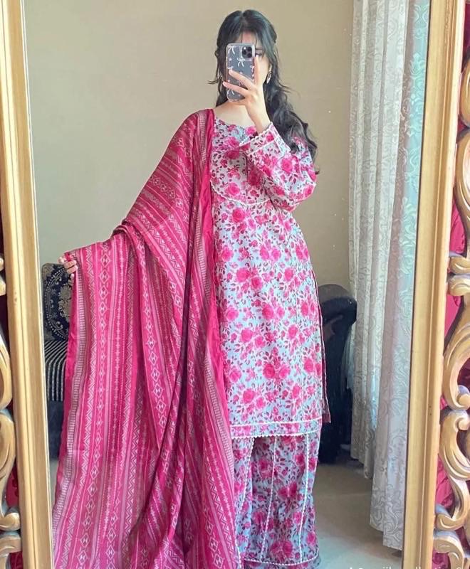 Bin Saeed Khaddar 3-Piece Unstiched