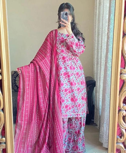 Bin Saeed Khaddar 3-Piece Unstiched